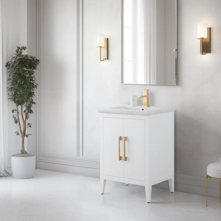 24" Single Bathroom Vanity Set