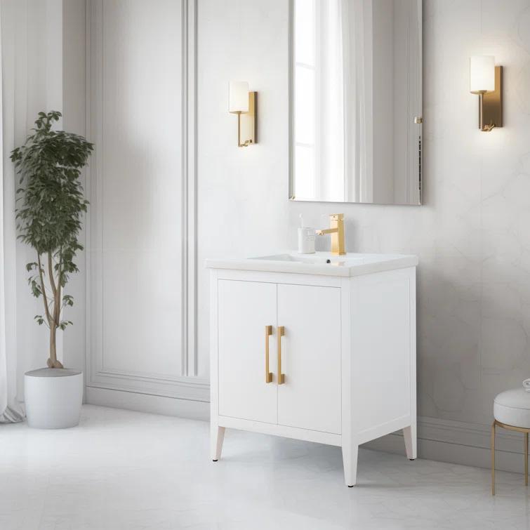 30" Single Bathroom Vanity Set