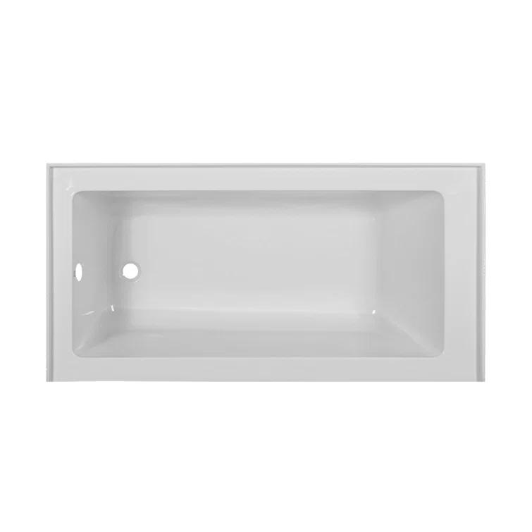 Apron Soaking Acrylic Bathtub