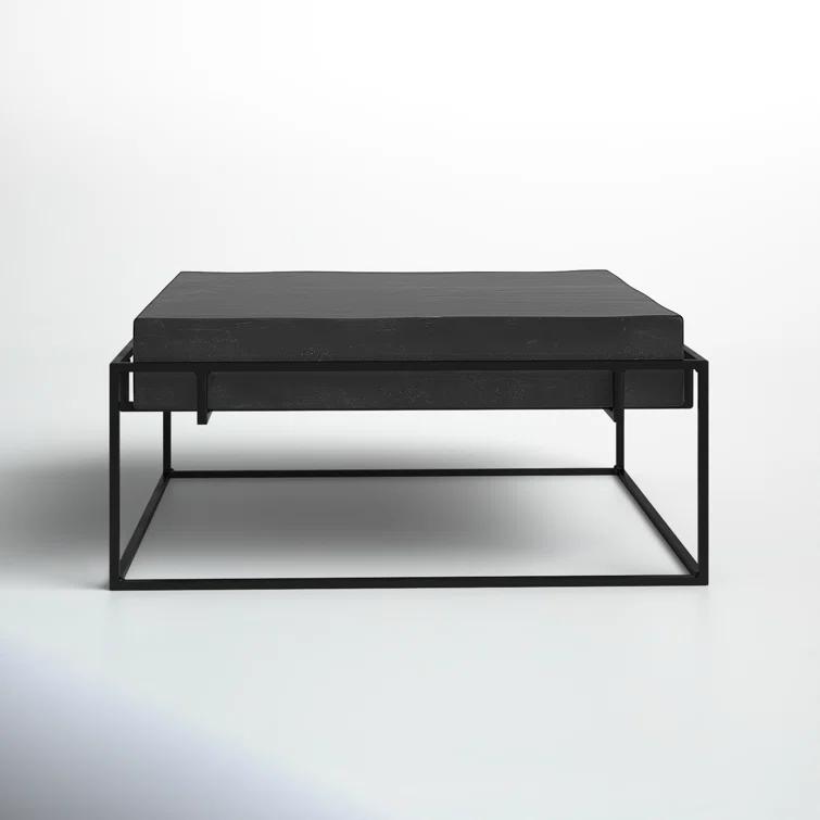Esme Square Metal Coffee Table (35")