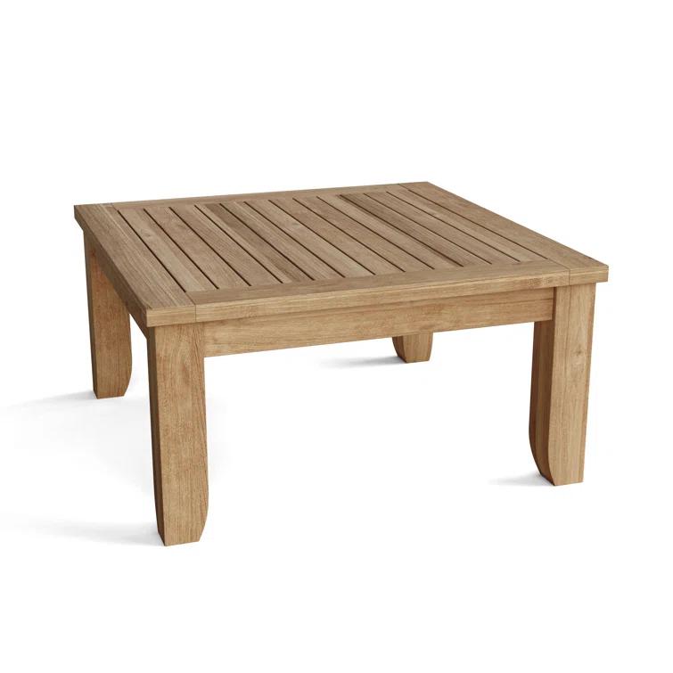 Anderson Teak Riviera Luxe 7-Pieces Modular Set With Square Tables