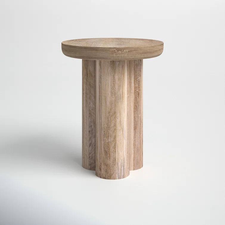 Bernadette Solid Wood End Table