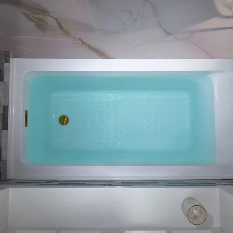 Vine 60'' x 30'' Alcove / Tile In Soaking Acrylic Bathtub