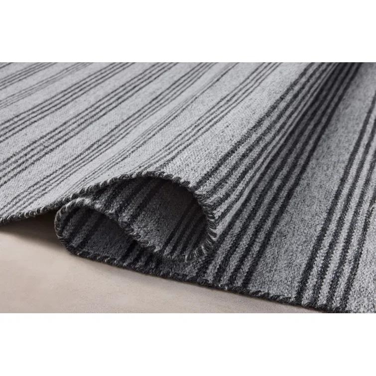 Magnolia Home by Joanna Gaines x Loloi Indoor / Outdoor Charlie Dove / Charcoal Area Rug