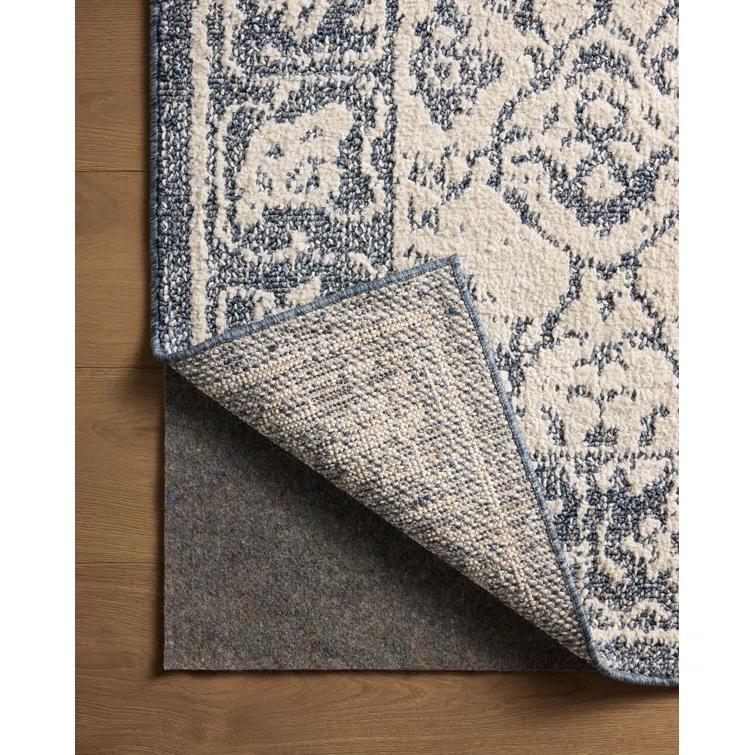 Magnolia Home by Joanna Gaines Gigi Ivory / Blue Area Rug