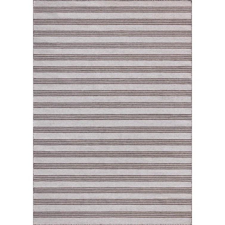 Magnolia Home by Joanna Gaines x Loloi Indoor / Outdoor Charlie Silver / Bark Area Rug