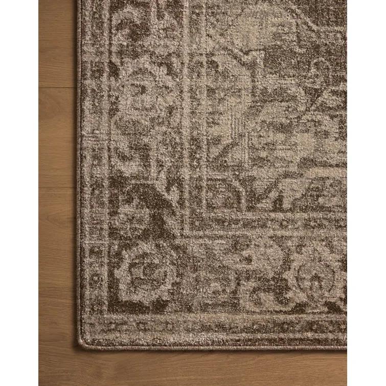 Magnolia Home by Joanna Gaines x Loloi Mona Cocoa / Stone Area Rug