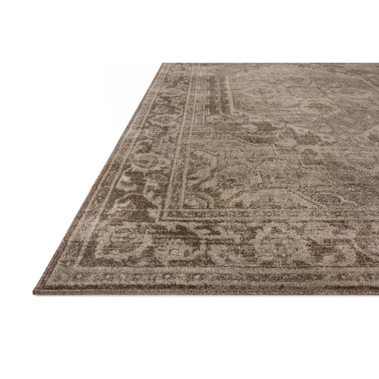 Magnolia Home by Joanna Gaines x Loloi Mona Cocoa / Stone Area Rug
