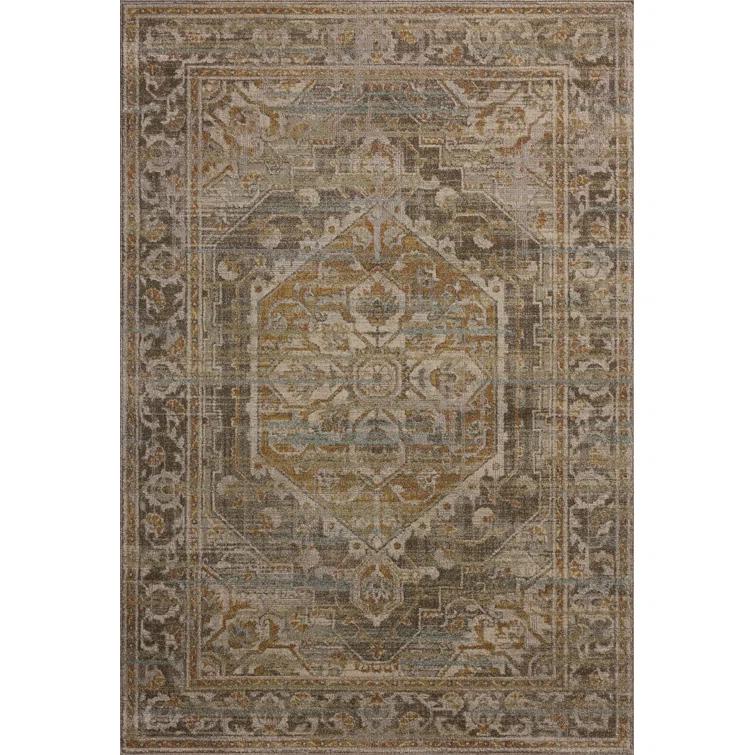 Magnolia Home by Joanna Gaines x Loloi Mona Brown Area Rug