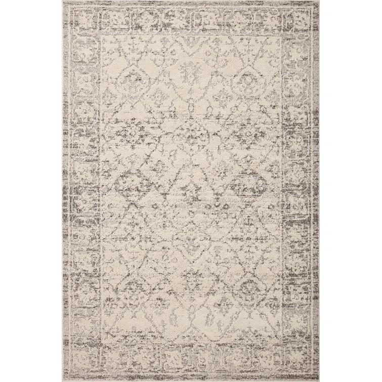 Magnolia Home by Joanna Gaines x Loloi Gigi Ivory / Stone Area Rug