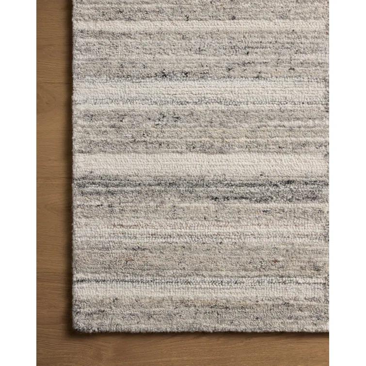 Magnolia Home by Joanna Gaines x Loloi Rae Stone / Ivory Area Rug