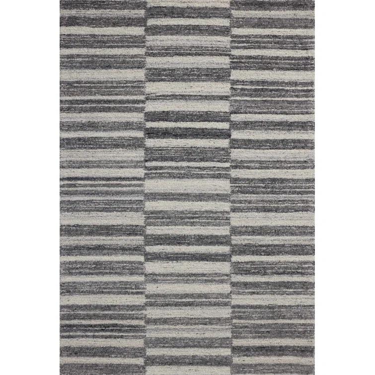 Magnolia Home by Joanna Gaines x Loloi Rae Charcoal / Mist Area Rug