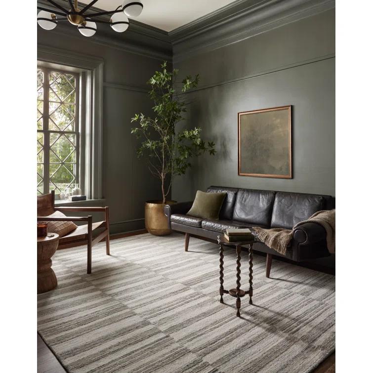 Magnolia Home by Joanna Gaines x Loloi Rae Stone / Ivory Area Rug
