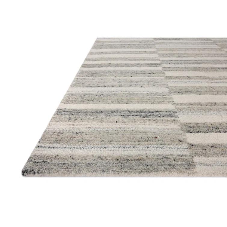 Magnolia Home by Joanna Gaines x Loloi Rae Stone / Ivory Area Rug