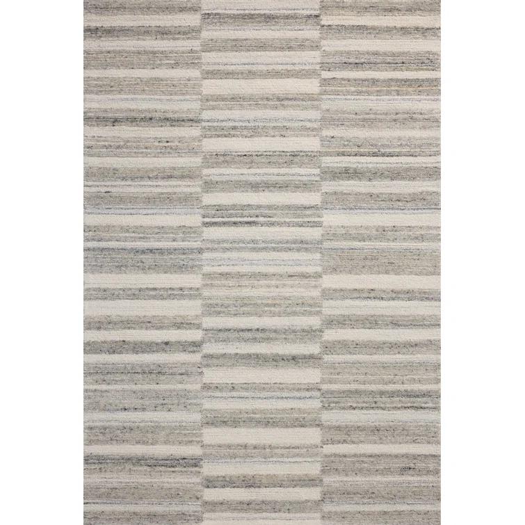 Magnolia Home by Joanna Gaines x Loloi Rae Stone / Ivory Area Rug