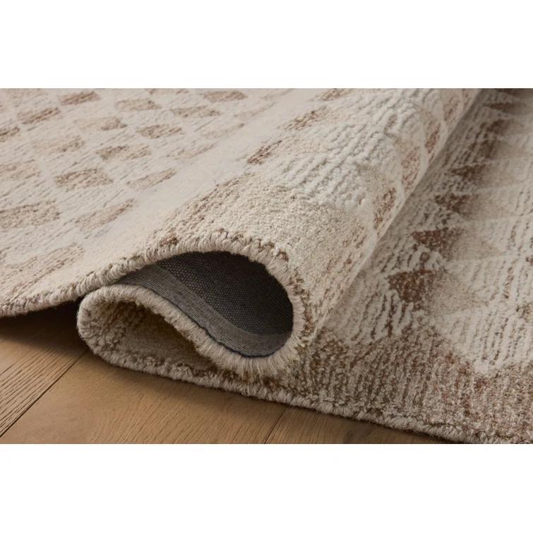 Magnolia Home by Joanna Gaines x Loloi Rae Natural / Ivory Area Rug