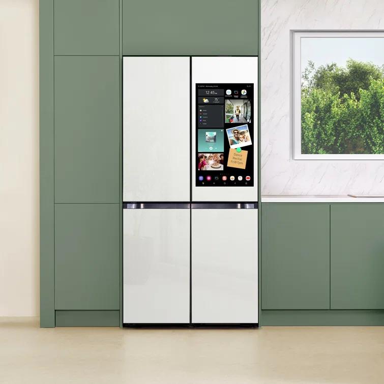 Samsung Bespoke 4-Door Flex Refrigerator 29 cu. ft. in with AI Family Hub+ and AI Vision Inside