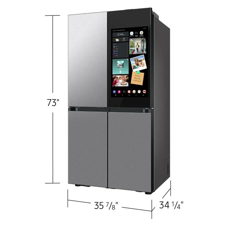Samsung Bespoke 4-Door Flex Refrigerator 29 cu. ft. in with AI Family Hub+ and AI Vision Inside