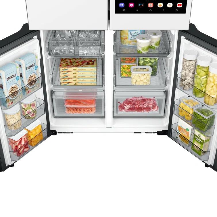 Samsung Bespoke 4-Door Flex Refrigerator 29 cu. ft. in with AI Family Hub+ and AI Vision Inside
