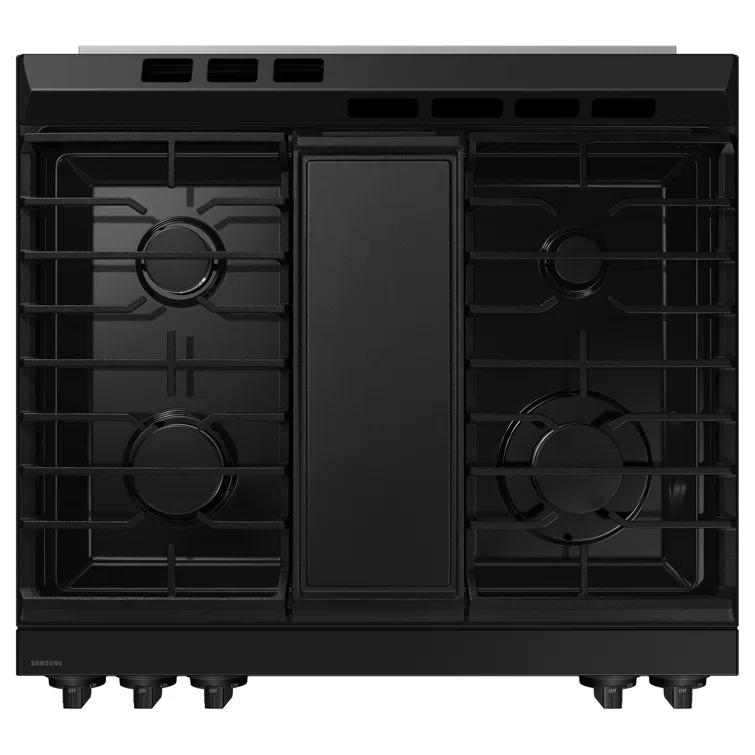 Samsung Bespoke Smart Slide-In Gas Range 6.0 cu. ft. with Air Fry and Precision Knobs