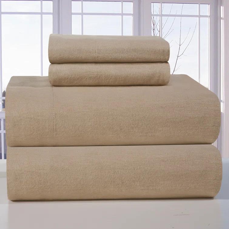 Flannel, 100% Cotton Sheet Set
