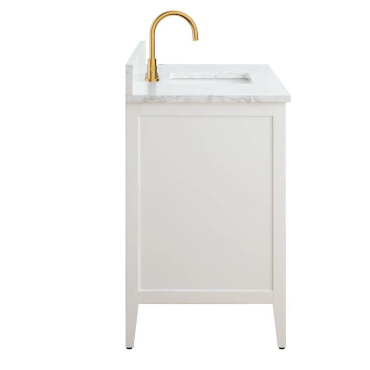 48'' Single Bathroom Vanity with Engineered Marble Top
