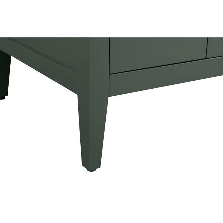 60'' Single Bathroom Vanity with Engineered Marble Top