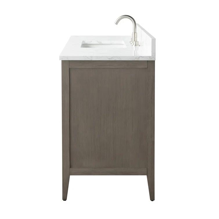 48'' Single Bathroom Vanity with Engineered Marble Top