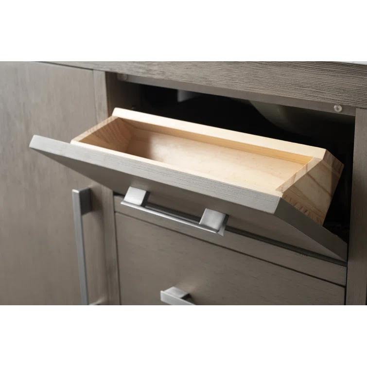 48'' Single Bathroom Vanity with Engineered Marble Top
