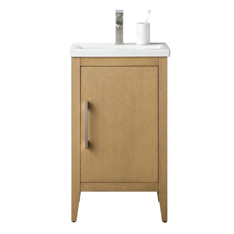 20'' Single Bathroom Vanity with Ceramic Top