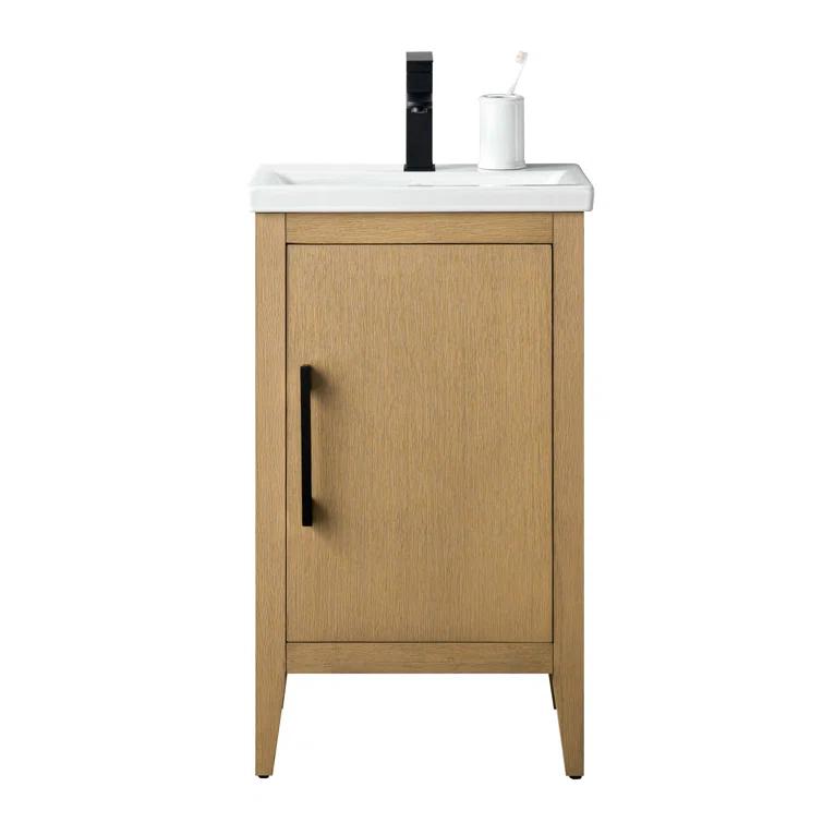 20'' Single Bathroom Vanity with Ceramic Top