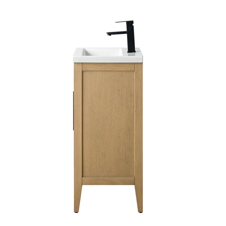 20'' Single Bathroom Vanity with Ceramic Top