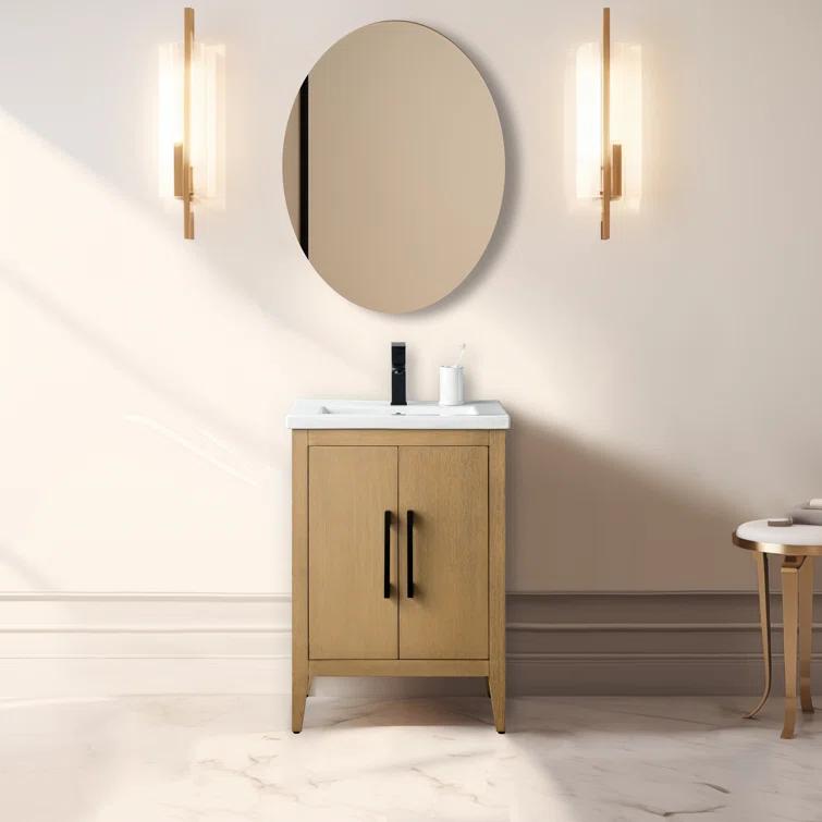 24" Single Bathroom Vanity Set