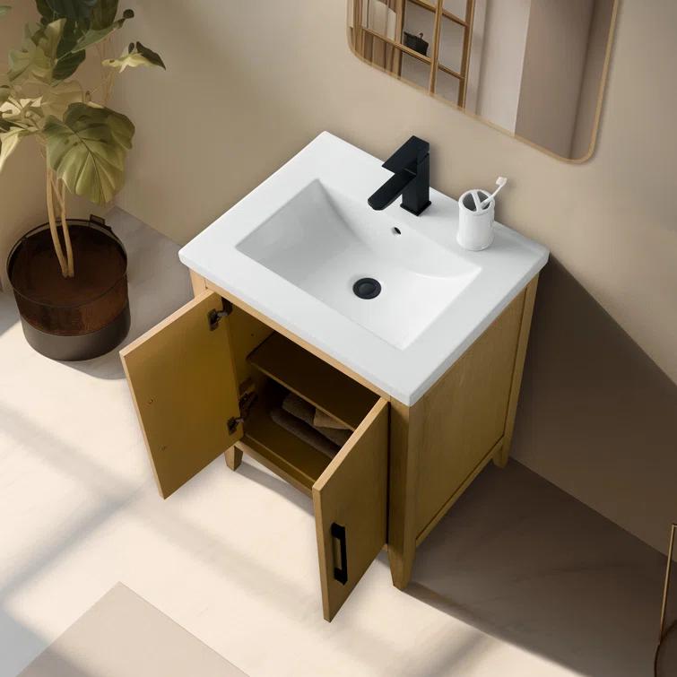 24" Single Bathroom Vanity Set