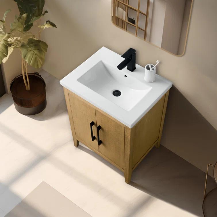 24" Single Bathroom Vanity Set