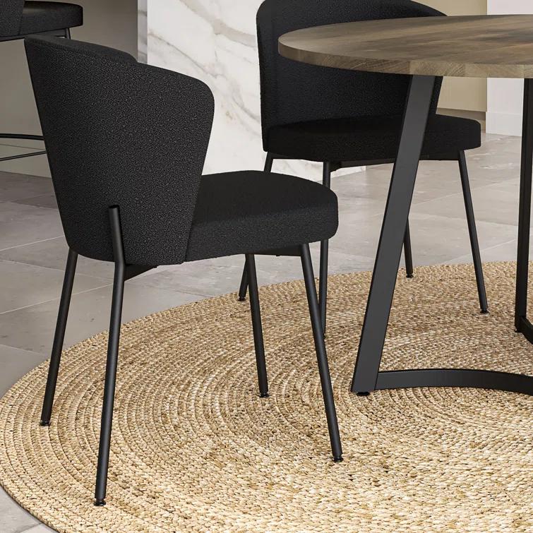 Joelle 4 - Person Solid Wood Top Double Pedestal Dining Set