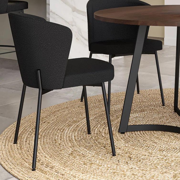 Joelle 4 - Person Solid Wood Top Double Pedestal Dining Set