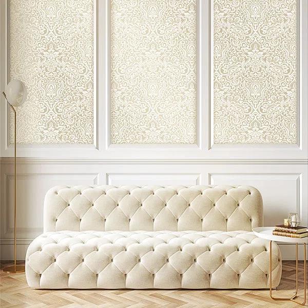 Italian Classics 4 Damask 3D Embossed Wallpaper Roll