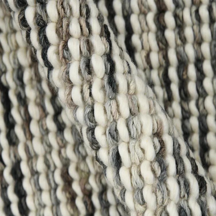 Cableknit Striped Rug