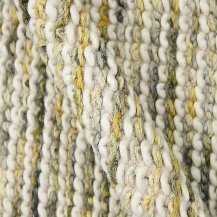 Cableknit Striped Rug