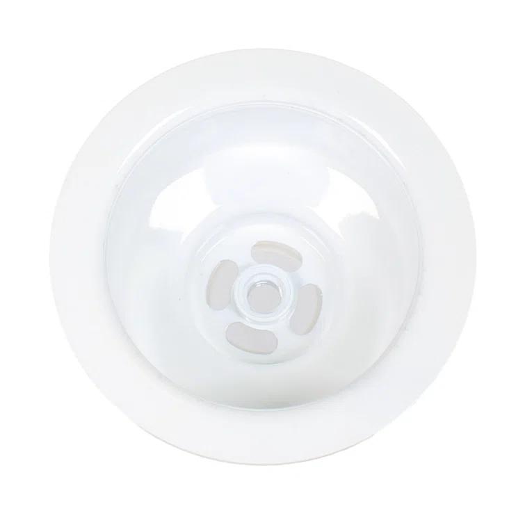 Mr. Scrappy Kitchen Sink Drain Assembly with Twist Lock Basket Strainer 21-DSB-WH