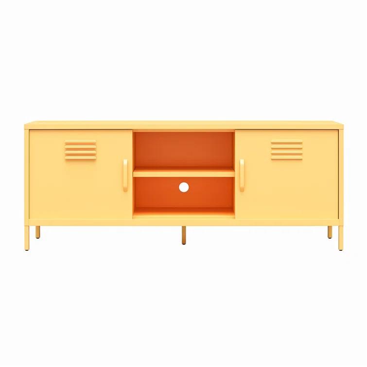Cache Metal Locker-Style TV Stand for TVs up to 65"
