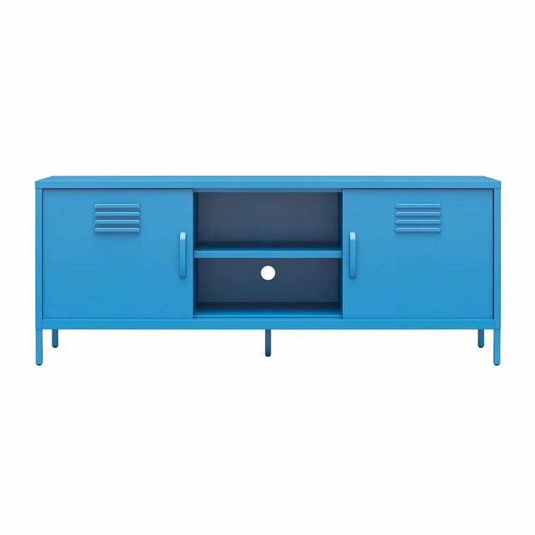 Cache Metal Locker-Style TV Stand for TVs up to 65"