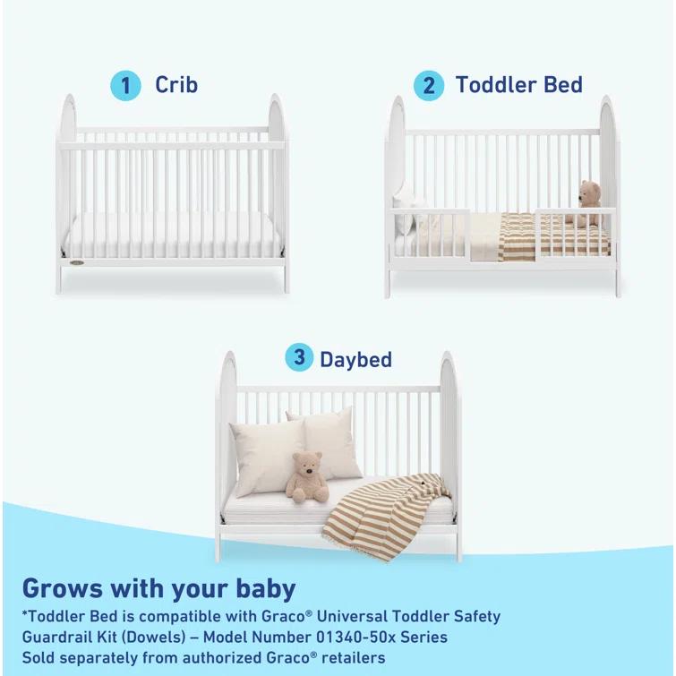 Olivia 3-In-1 Convertible Crib