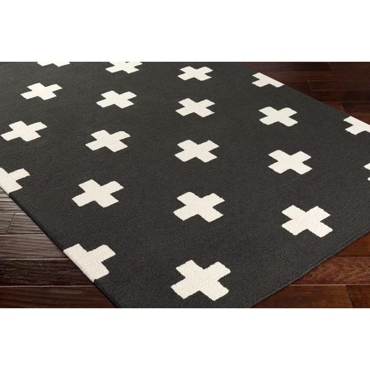 Cavan Hand Tufted Wool Black Rug
