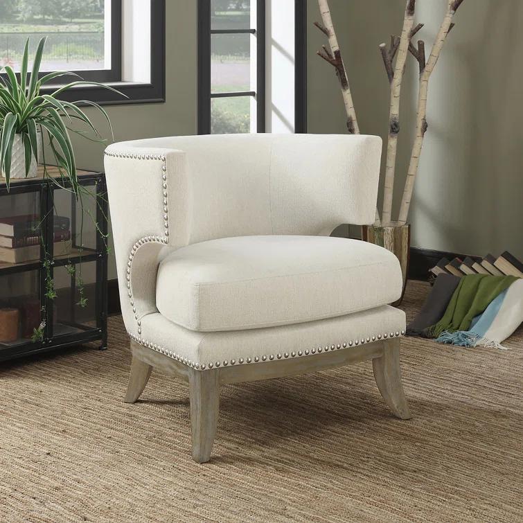Poulson Upholstered Barrel Chair