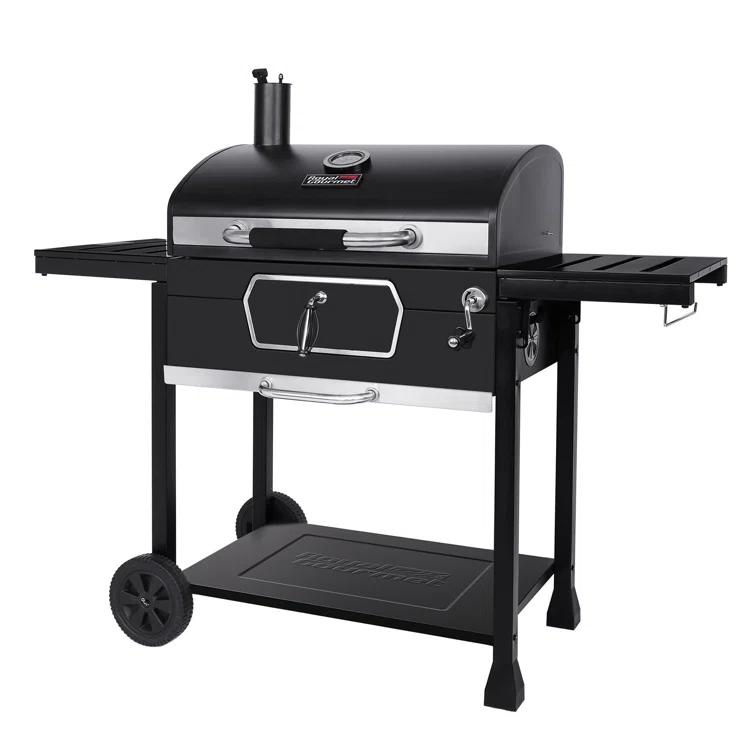 Royal Gourmet Deluxe 30-Inch Charcoal Grill, Black