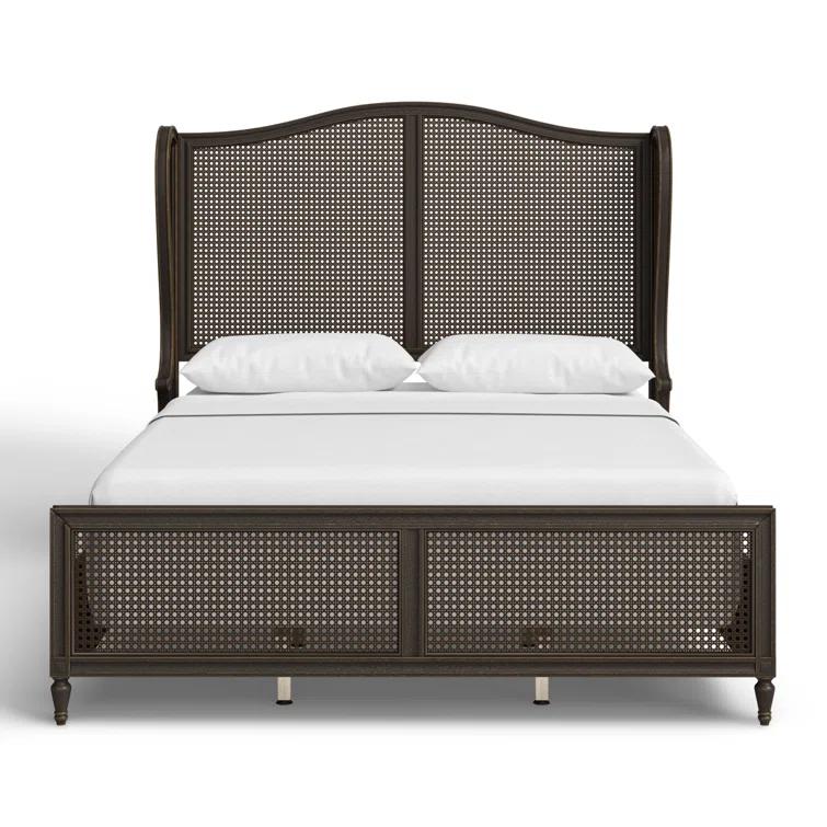 Gia Wingback Storage Bed