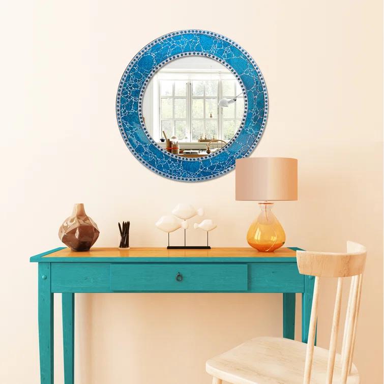 World Menagerie Cobberas Round Wall Mirror