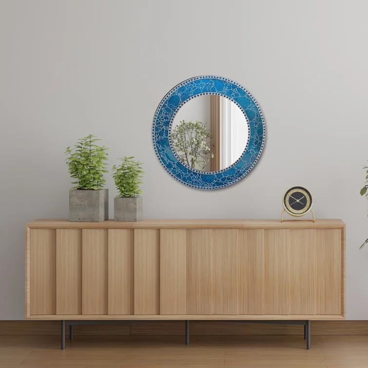 World Menagerie Cobberas Round Wall Mirror